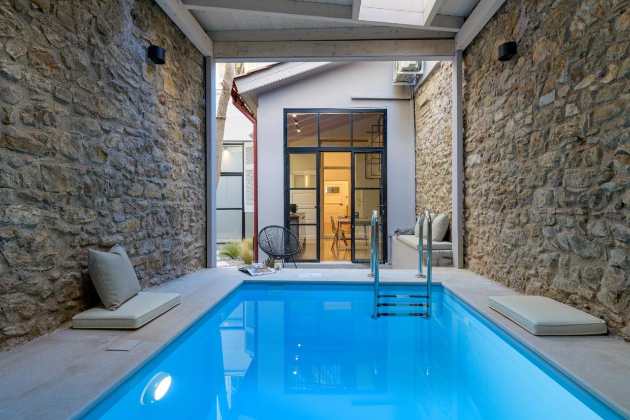 Incomparable Plaka'S Luxury Apt Private Pool Aten Exteriör bild